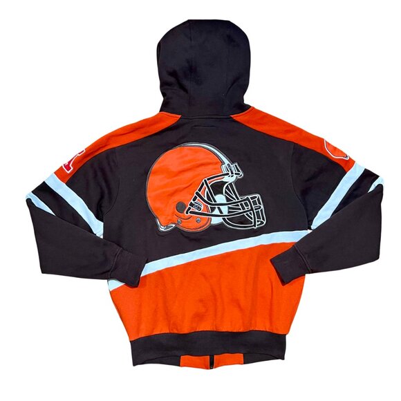 Cleveland Browns AFC North Starter Full Zip Hoodie - Picture 2 of 5
